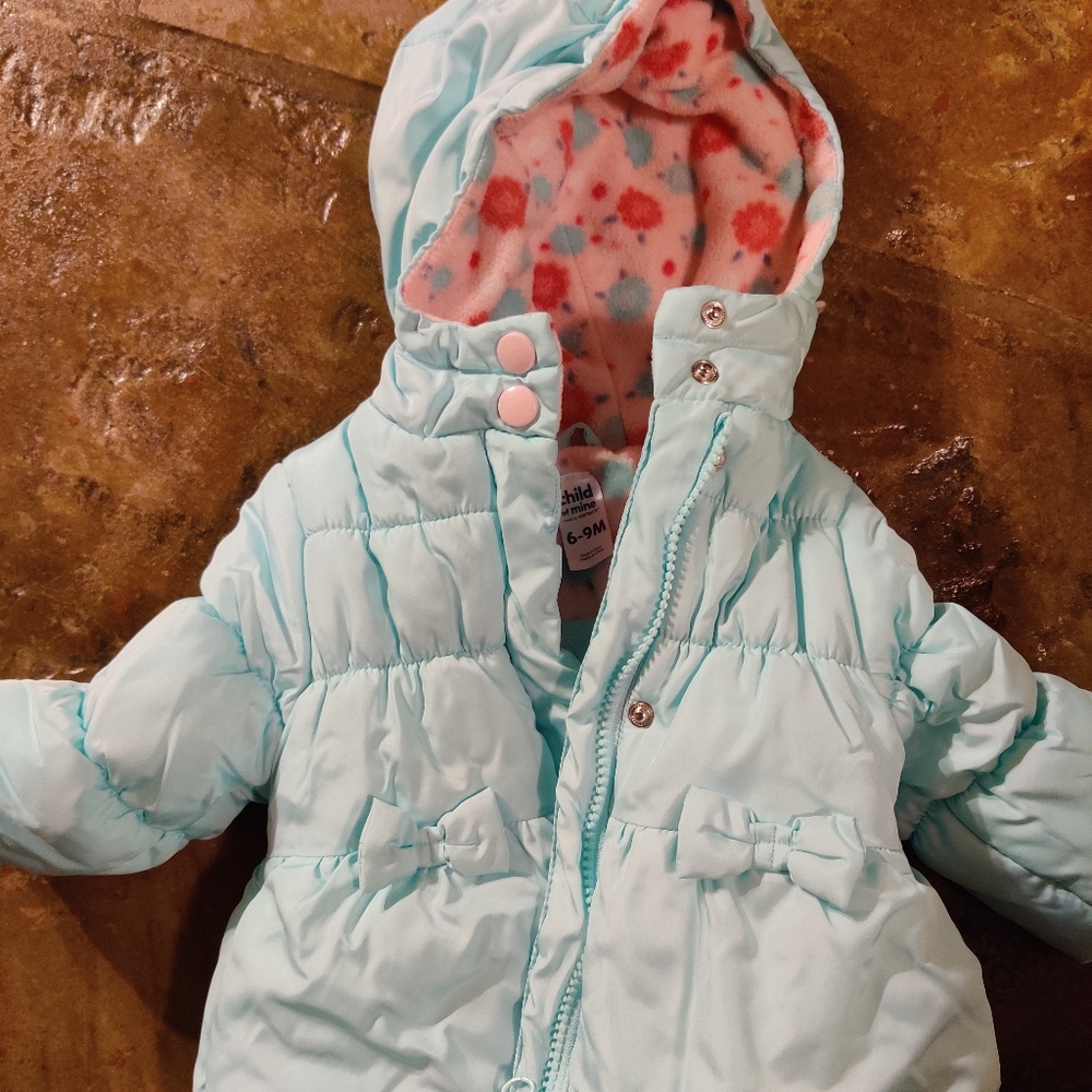 Baby girl thick jacket